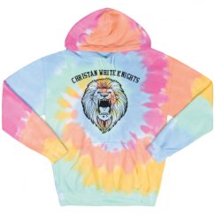 Unisex Tie-Dye Fleece Hoodie