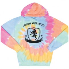 Unisex Tie-Dye Fleece Hoodie