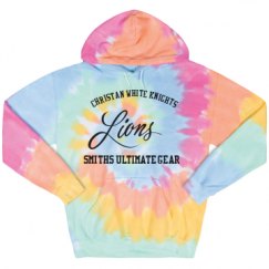 Unisex Tie-Dye Fleece Hoodie