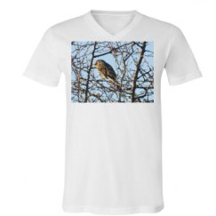 Unisex V-Neck Jersey Tee