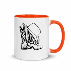 11oz Ceramic Mug with Color Inside