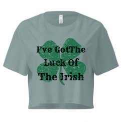 Ladies Festival Cali Crop Top Tee