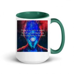 15oz Ceramic Mug with Color Inside