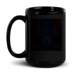 15oz Black Glossy Mug