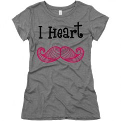 Ladies Slim Fit Super Soft Triblend Tee