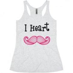 Ladies Slim Fit Super Soft Racerback Triblend Tank