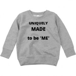 Toddler Crewneck Basic Promo Sweatshirt