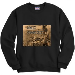 Unisex Film and Foil Crewneck Sweatshirt