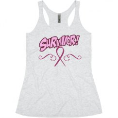 Ladies Slim Fit Super Soft Racerback Triblend Tank