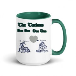 15oz Ceramic Mug with Color Inside