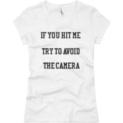 Ladies Slim Fit Basic Promo Jersey Tee