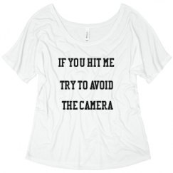 Ladies Flowy Slouchy Tee