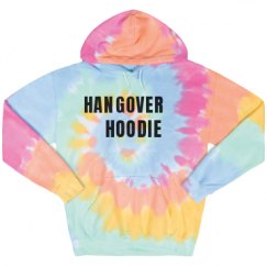 Unisex Tie-Dye Fleece Hoodie