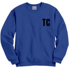 Unisex Film and Foil Crewneck Sweatshirt