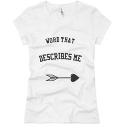 Ladies Slim Fit Basic Promo Jersey Tee