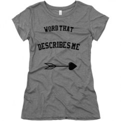 Ladies Slim Fit Super Soft Triblend Tee