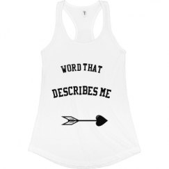 Ladies Slim Fit Racerback Tank Top