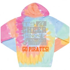 Unisex Tie-Dye Fleece Hoodie
