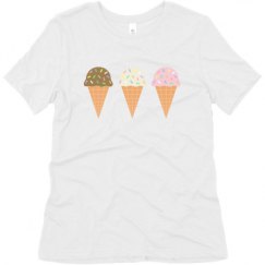 Ladies Relaxed Fit Super Soft Triblend Tee