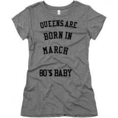 Ladies Slim Fit Super Soft Triblend Tee
