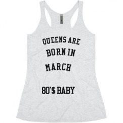 Ladies Slim Fit Super Soft Racerback Triblend Tank