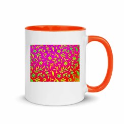 11oz Ceramic Mug with Color Inside