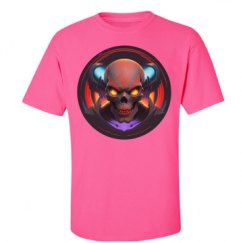 Unisex Ultra Cotton Safety Neon Crewneck Tee