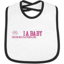 Infant Contrast Trim Bib