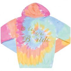Unisex Tie-Dye Fleece Hoodie