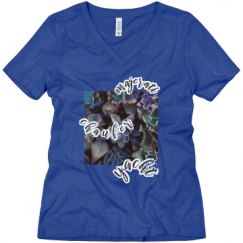 Ladies Relaxed Fit V-Neck Tee