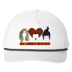 Snapback Five-Panel Rope Hat