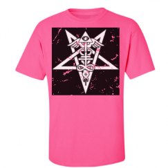 Unisex Ultra Cotton Safety Neon Crewneck Tee