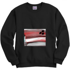 Unisex Film and Foil Crewneck Sweatshirt