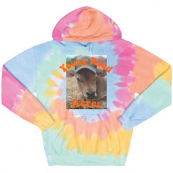 Unisex Tie-Dye Fleece Hoodie
