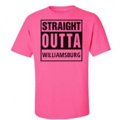 Unisex Ultra Cotton Safety Neon Crewneck Tee