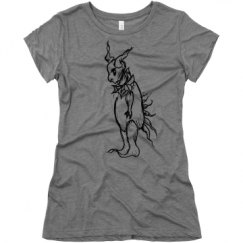 Ladies Slim Fit Super Soft Triblend Tee