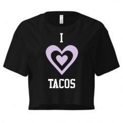 Ladies Festival Cali Crop Top Tee