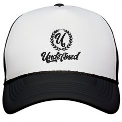 Undefined Trucker Hat Black & Silver