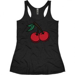 Ladies Slim Fit Super Soft Racerback Triblend Tank