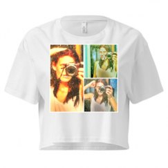 Ladies Festival Cali Crop Top Tee