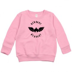 Toddler Crewneck Basic Promo Sweatshirt