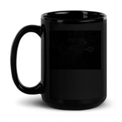 15oz Black Glossy Mug