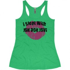 Ladies Slim Fit Super Soft Racerback Triblend Tank