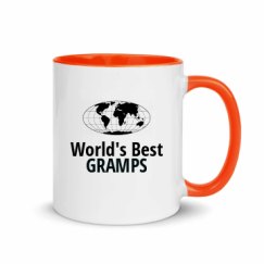 11oz Ceramic Mug with Color Inside