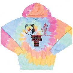 Unisex Tie-Dye Fleece Hoodie