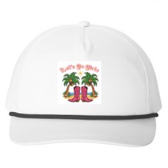 Snapback Five-Panel Rope Hat