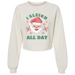 Women's Raglan Pullover Fleece