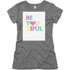 Ladies Slim Fit Super Soft Triblend Tee