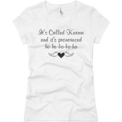 Ladies Slim Fit Basic Promo Jersey Tee