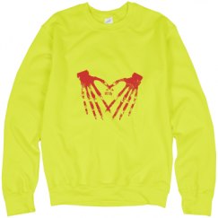 Unisex Neon Crewneck Sweatshirt